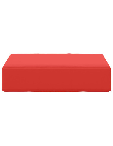 Cuscino per la seduta Rosso 40 x 40 x 8 cm 100% Poliestere