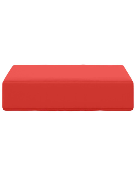 Cuscino per la seduta Rosso 40 x 40 x 8 cm 100% Poliestere