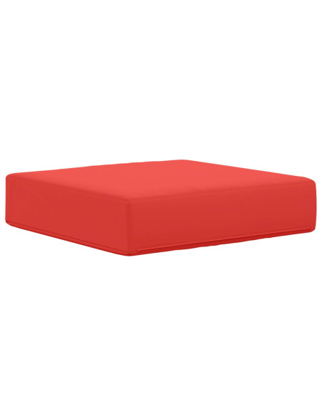 Cuscino per la seduta Rosso 40 x 40 x 8 cm 100% Poliestere