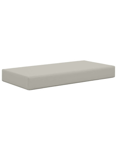 Cuscino per la seduta Grigio 80 x 40 x 8 cm 100% Poliestere