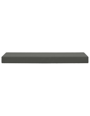 Cuscino per la seduta Antracite 115 x 40 x 8 cm 100% Poliestere