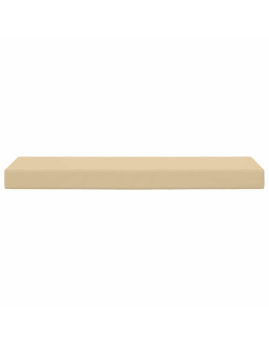 Cuscino per la seduta Beige 115 x 40 x 8 cm 100% Poliestere