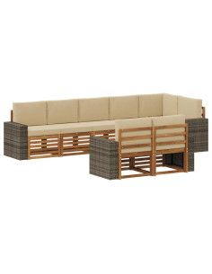 Set divani Legno di Acacia Massello