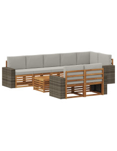 Set divani Legno di Acacia Massello