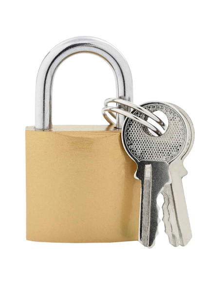 U Lock con Chiavi 6 pcs Ottone Ferro