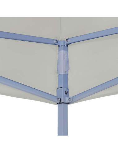 Tenda Party Crema 291 x 291 x 315 cm Tessuto Oxford