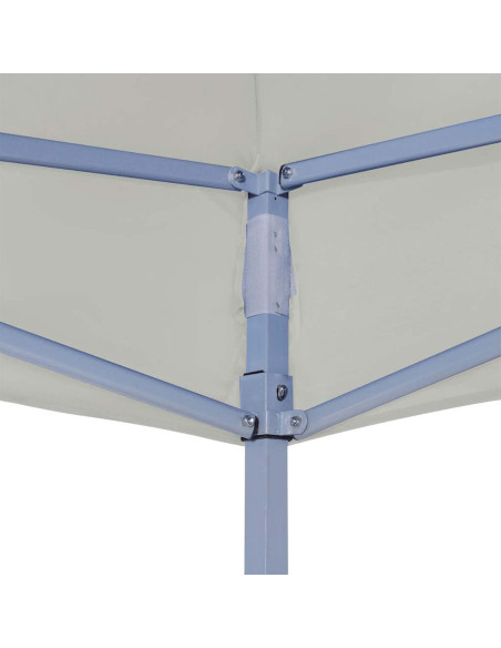 Tenda Party Crema 291 x 291 x 315 cm Tessuto Oxford