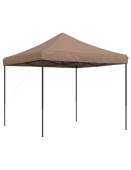 Tenda Party Marrone 292 x 292 x 315 cm Tessuto Oxford