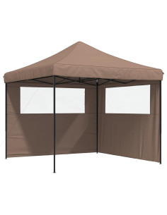Tenda Party Marrone 292 x 292 x 315 cm Tessuto Oxford 2