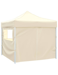 Tenda Party Crema 291 x 291 x 315 cm Tessuto Oxford 2