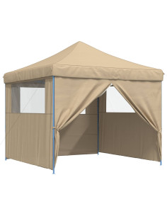 Tenda Party Beige 292 x 292 x 315 cm Tessuto Oxford 2