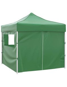Tenda Party Verde 291 x 291 x 315 cm Tessuto Oxford 2