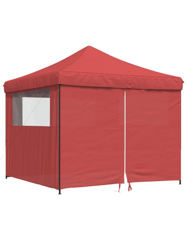 Tenda Party Borgogna 292 x 292 x 315 cm Tessuto Oxford
