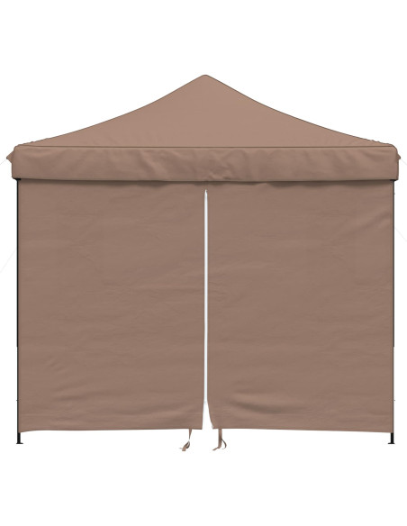 Tenda Party Marrone 292 x 292 x 315 cm Tessuto Oxford