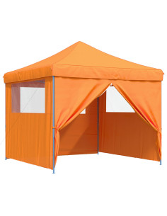 Tenda Party Arancione 292 x 292 x 315 cm Tessuto Oxford 2