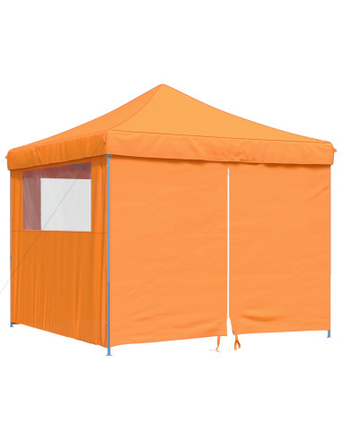 Tenda Party Arancione 292 x 292 x 315 cm Tessuto Oxford