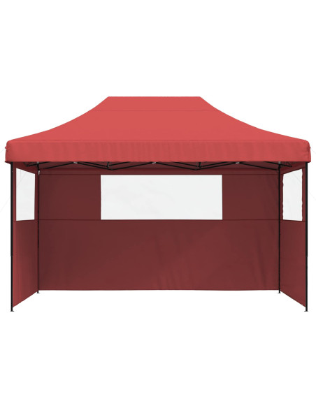 Tenda Party Borgogna 279 x 410 x 315 cm Tessuto Oxford