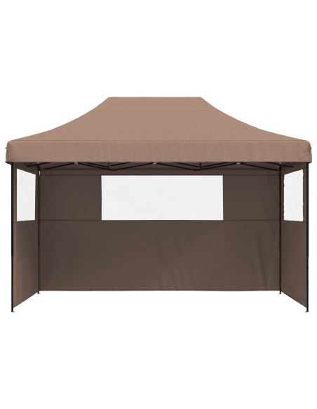 Tenda Party Marrone 279 x 410 x 315 cm Tessuto Oxford