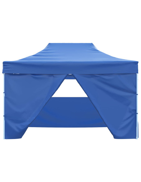 Tenda Party Blu 280 x 410 x 315 cm Tessuto Oxford