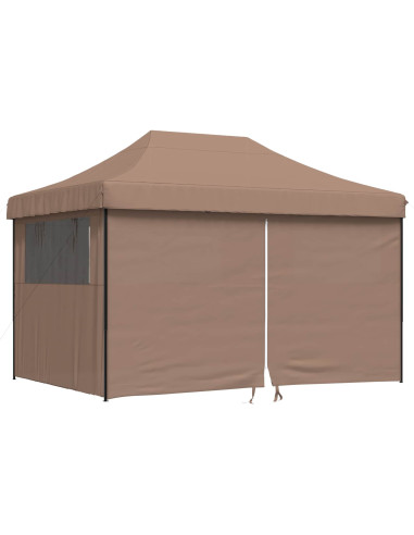 Tenda Party Marrone 279 x 410 x 315 cm Tessuto Oxford