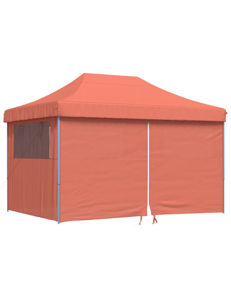 Tenda Party Terracotta 279 x 410 x 315 cm Tessuto Oxford