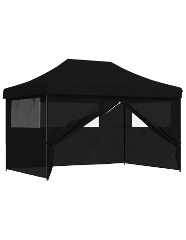 Tenda Party Nero 279 x 410 x 315 cm Tessuto Oxford