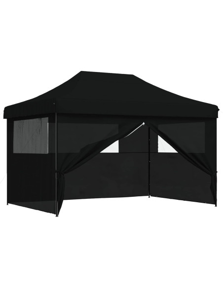 Tenda Party Nero 279 x 410 x 315 cm Tessuto Oxford
