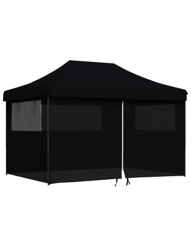 Tenda Party Nero 279 x 410 x 315 cm Tessuto Oxford