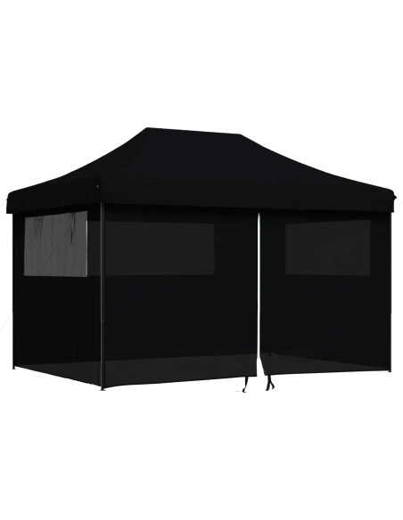 Tenda Party Nero 279 x 410 x 315 cm Tessuto Oxford