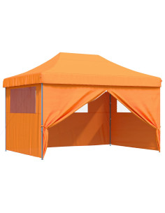 Tenda Party Arancione 279 x 410 x 315 cm Tessuto Oxford 2
