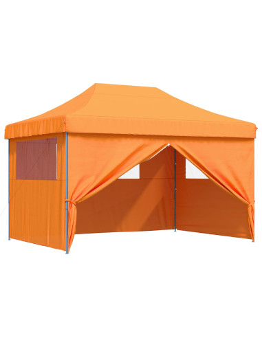 Tenda Party Arancione 279 x 410 x 315 cm Tessuto Oxford