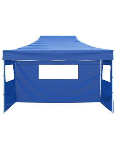 Tenda Party Blu 291 x 431 x 315 cm Tessuto Oxford 2