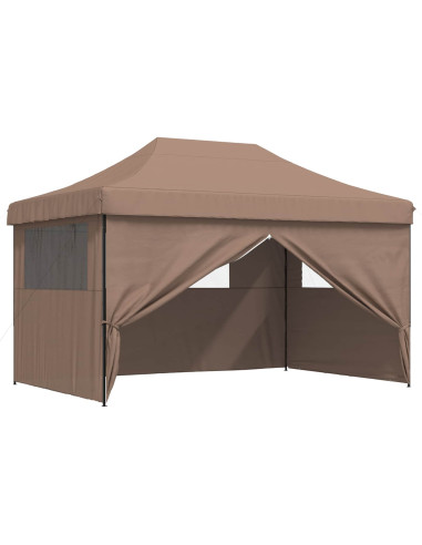 Tenda Party Marrone 292 x 440 x 315 cm Tessuto Oxford