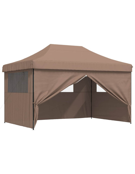 Tenda Party Marrone 292 x 440 x 315 cm Tessuto Oxford