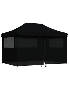 Tenda Party Nero 292 x 440 x 315 cm Tessuto Oxford 2