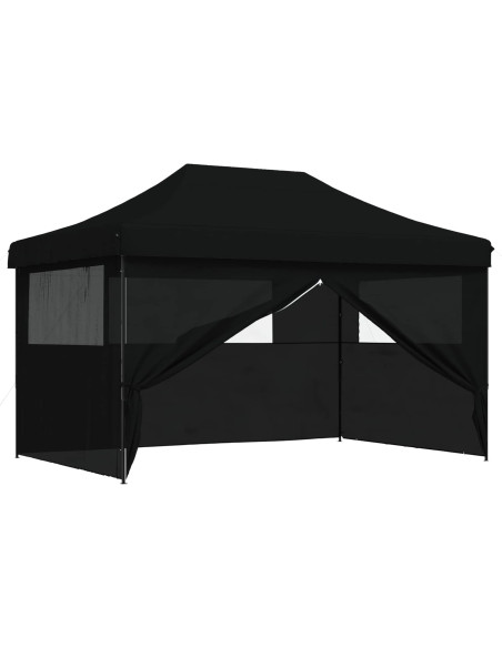 Tenda Party Nero 292 x 440 x 315 cm Tessuto Oxford