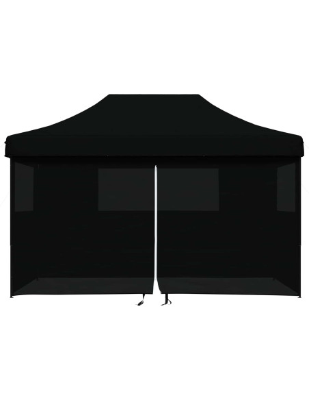 Tenda Party Nero 292 x 440 x 315 cm Tessuto Oxford