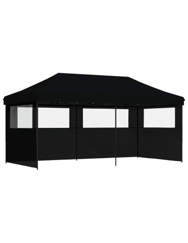 Tenda Party Nero 292 x 580 x 315 cm Tessuto Oxford