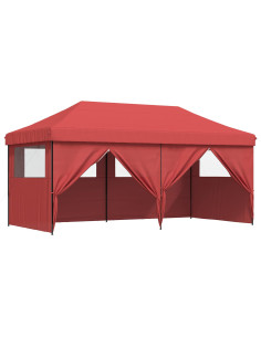 Tenda Party Borgogna 292 x 580 x 315 cm Tessuto Oxford 2