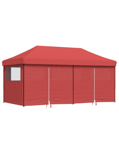 Tenda Party Borgogna 292 x 580 x 315 cm Tessuto Oxford
