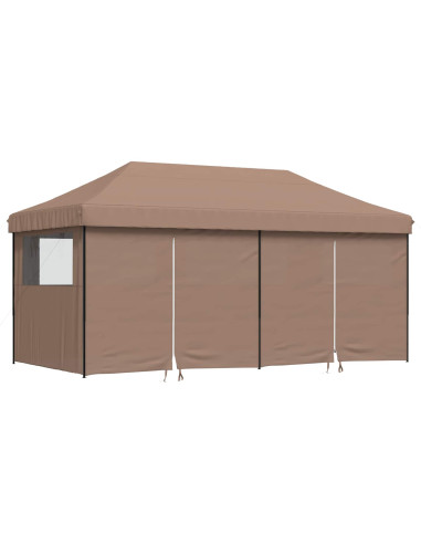 Tenda Party Marrone 292 x 580 x 315 cm Tessuto Oxford