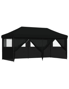 Tenda Party Nero 292 x 580 x 315 cm Tessuto Oxford 2