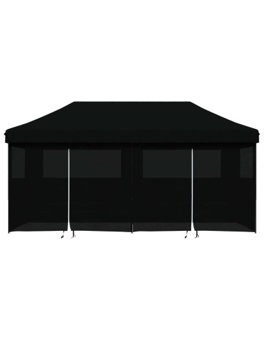Tenda Party Nero 292 x 580 x 315 cm Tessuto Oxford