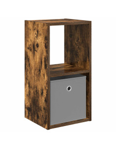 Comodino Rovere fumé 30,5 x 27 x 59,5 cm Legno multistrato 2