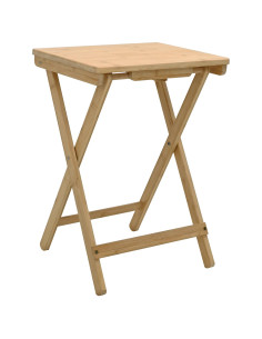 Tavolo da Cucina Naturale 40 x 30 x 53,5 cm Bambù 2