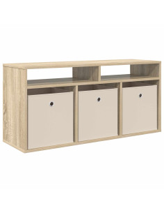 Lowboard con cassetto Rovere Sonoma 102 x 32 x 48 cm 2