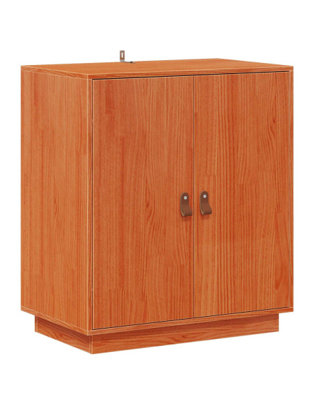 Credenza Marrone Cera 65,5 x 40 x 75 cm Legno di pino massiccio