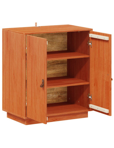 Credenza Marrone Cera 65,5 x 40 x 75 cm Legno di pino massiccio