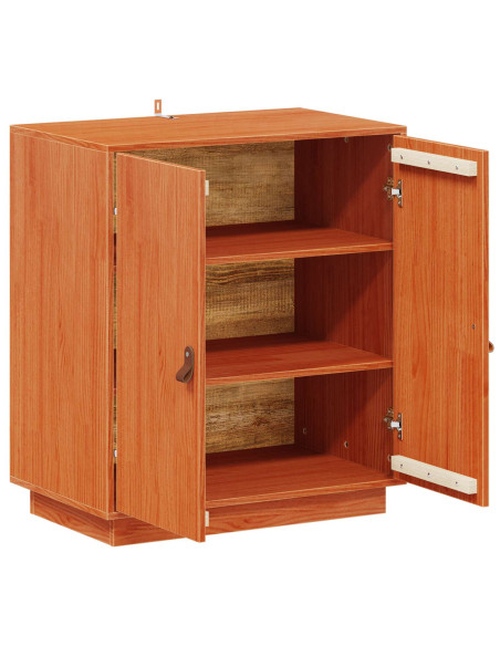 Credenza Marrone Cera 65,5 x 40 x 75 cm Legno di pino massiccio