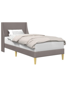 Struttura del letto con testiera Talpa 90 x 190 cm Tessuto 2